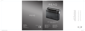 Peaq PDR180BT-B Mode D'emploi