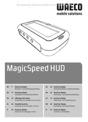 Waeco MagicSpeed HUD Instructions De Montage Et De Service