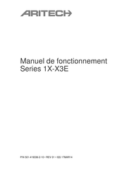 Aritech 1X-X3E-99 Manuel De Fonctionnement