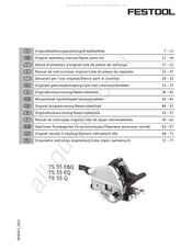 Festool TS 55 Q Notice D'utilisation D'origine