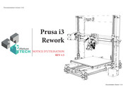 Motion Tech Prusa i3 Rework Notice D'utilisation