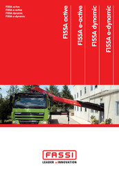 Fassi F155A e-dynamic Mode D'emploi