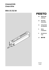 Festo DDLI-32 Notice D'utilisation