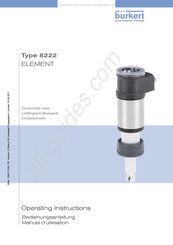 Burkert 8222 ELEMENT Manuel D'utilisation