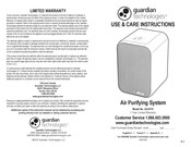 Guardian Technologies AC4175 Utilisation Et Instructions D'entretien