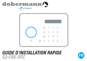 eTIGER dobermann S2-FIXE-RTC Guide D'installation Rapide