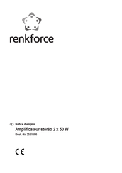 Renkforce 2521586 Notice D'emploi