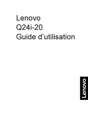 Lenovo Q24i-20 Guide D'utilisation