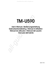 Epson TM-U590P Manuel D'utilisation