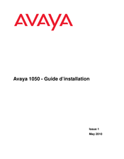 Avaya 1050 Guide D'installation