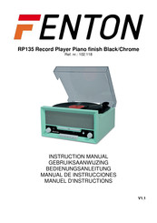 Fenton 102.118 Manuel D'instructions