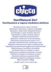 Chicco SterilNatural 2in1 Notice D'emploi