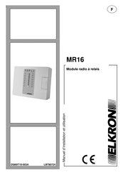 Elkron MR16 Manuel D'installation Et Utilisation