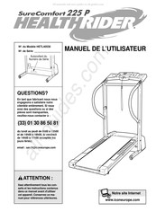 Healthrider HETL40530 Manuel De L'utilisateur