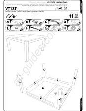 Profijt Meubel VT13T Instructions De Montage