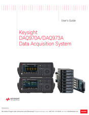 Keysight DAQ970 Guide D'utilisation