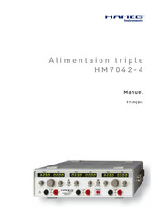 Hameg Instruments HM7042-4 Manuel