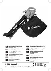 Riwall PRO REBV 3000E Notice Originale