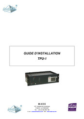 Made TPU-1 Guide D'installation