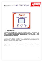 Ferrari FlowControl Plus Guide Rapide