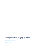 Mitel 6392 Guide De L'utilisateur