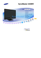Samsung SyncMaster 225MW Mode D'emploi