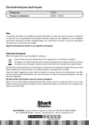 Simeo Shark NT236 Notice D'utilisation