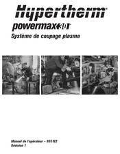 Hypertherm powermax30 Manuel De L'opérateur