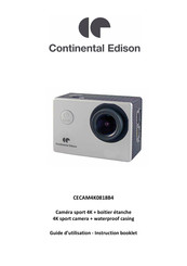 CONTINENTAL EDISON CECAM4K0818B4 Guide D'utilisation