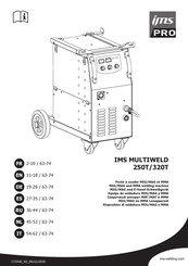 ims PRO IMS MULTIWELD 250T Mode D'emploi