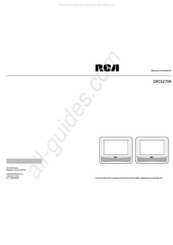 RCA DRC62708 Manuel D'utilisation