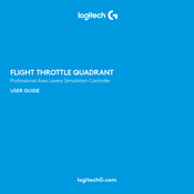 Logitech G FLIGHT THROTTLE QUADRANT Mode D'emploi