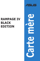 Asus RAMPAGE IV BLACK EDITION Mode D'emploi