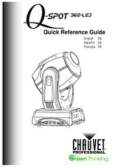 Chauvet Professional Q-SPOT 360-LED Guide De Référence Rapide
