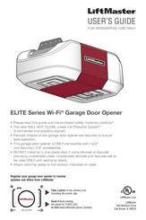 Liftmaster ELITE Serie Mode D'emploi