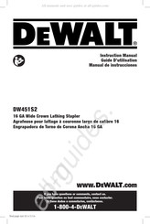 DeWalt DW451S2 Guide D'utilisation