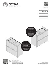 Bestar 93620-1 Instructions D'assemblage