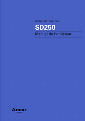 Ancar SD250 Manuel De L'utilisateur