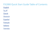 Inseego FX2000 Guide Rapide