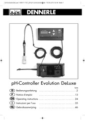 Dennerle pH-Controller Evolution DeLuxe Notice D'emploi