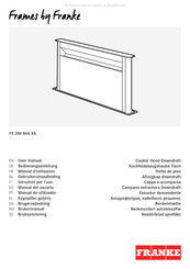 Franke FS DW 866 XS Manuel D'utilisation