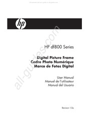 HP df800 Serie Manuel De L'utilisateur