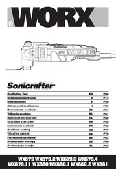 Worx Sonicrafter WX679.3 Notice Originale