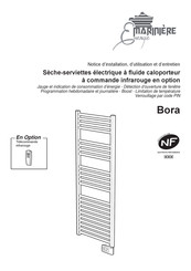 Mariniere Energie Bora Notice D'installation, D'utilisation Et D'entretien