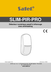 Satel SLIM-PIR-PRO Mode D'emploi