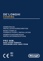 DeLonghi PRO 96M Serie Mode D'emploi