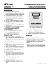 Simplex LifeAlarm 4006-9124 Guide Rapide