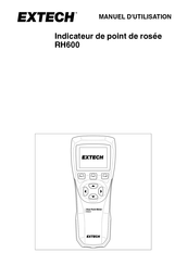 Extech RH600 Manuel D'utilisation