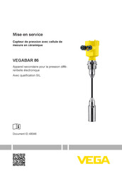 Vega VEGABAR 87 Guide De Mise En Service