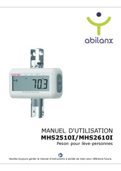 Abilanx MHS2510I Manuel D'utilisation